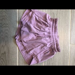 Lululemon size 4 Tracker Short IV in pink